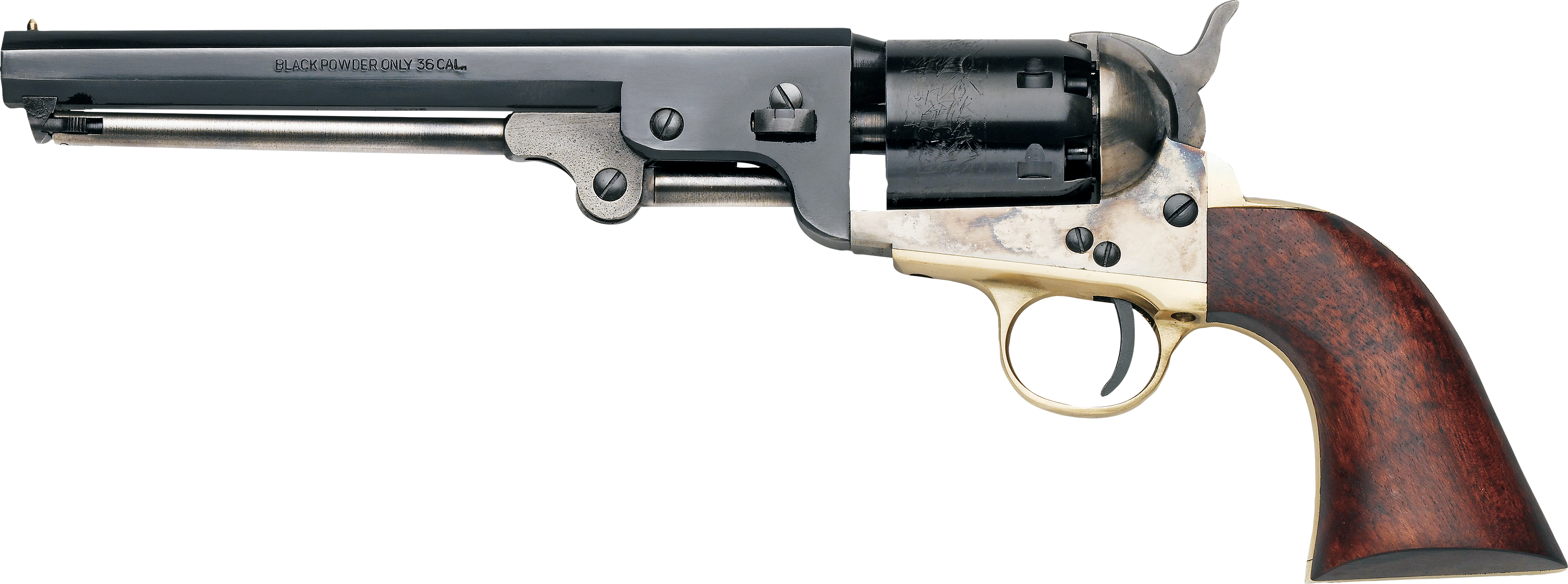 Pietta Model 1851 Navy Yank Old West .36-Cal. Black-Powder Revolver ...